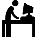 Höhenverstellbarer Tisch symbol 2