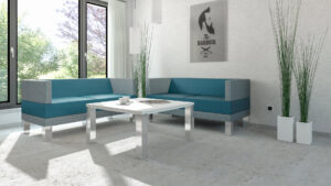 Lounge Bereich im Büro - LEUWICO Österreich