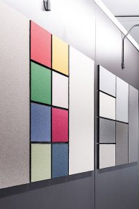 Akustikkacheln in verschiedenen Farben - LEUWICO Österreich