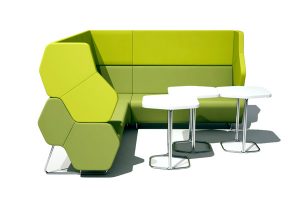 Büro einrichten mit Lounge Möbeln von LEUWICO